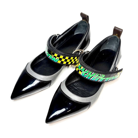 Louis Vuitton Race Speedy Ballerina Flats | 38 - Picture 1 of 8